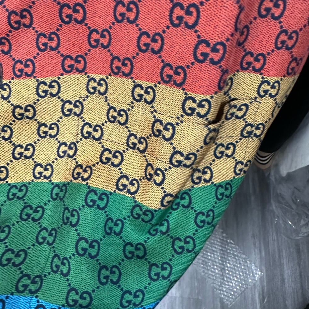 Gucci Rainbow Patterned Men's Shirt - Picture 3 of 8